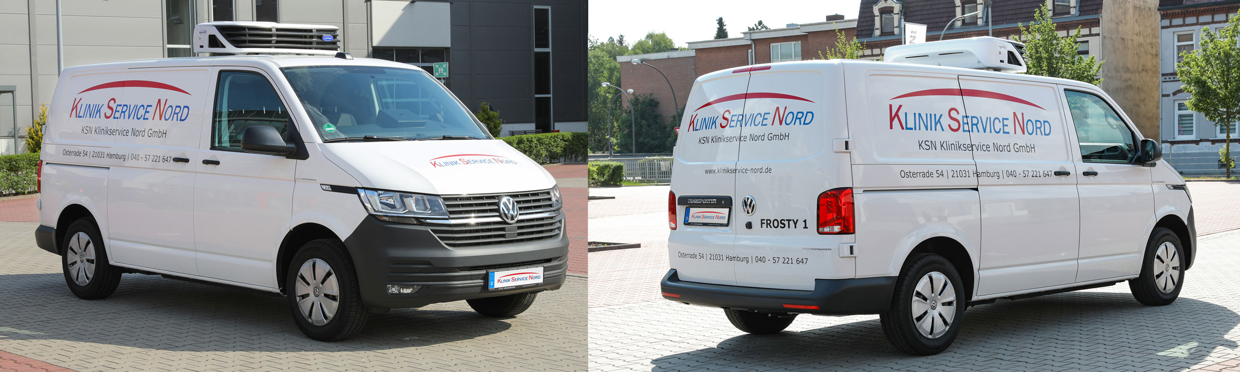 Für Sie unterwegs - Klinikservive Nord